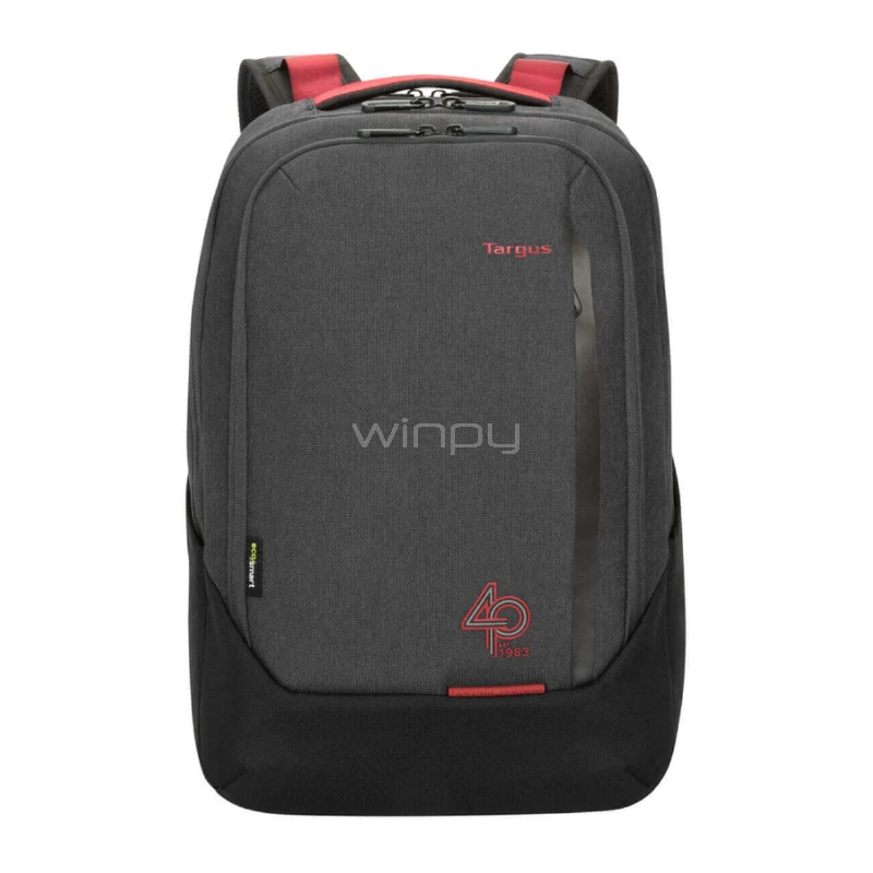 Mochila Targus Cypress Hero para Portátil (hasta 15.6“, EcoSmart, Gris)