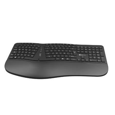 Teclado Inalámbrico Klipxtreme Transcend (Dongle USB, Español, Negro)