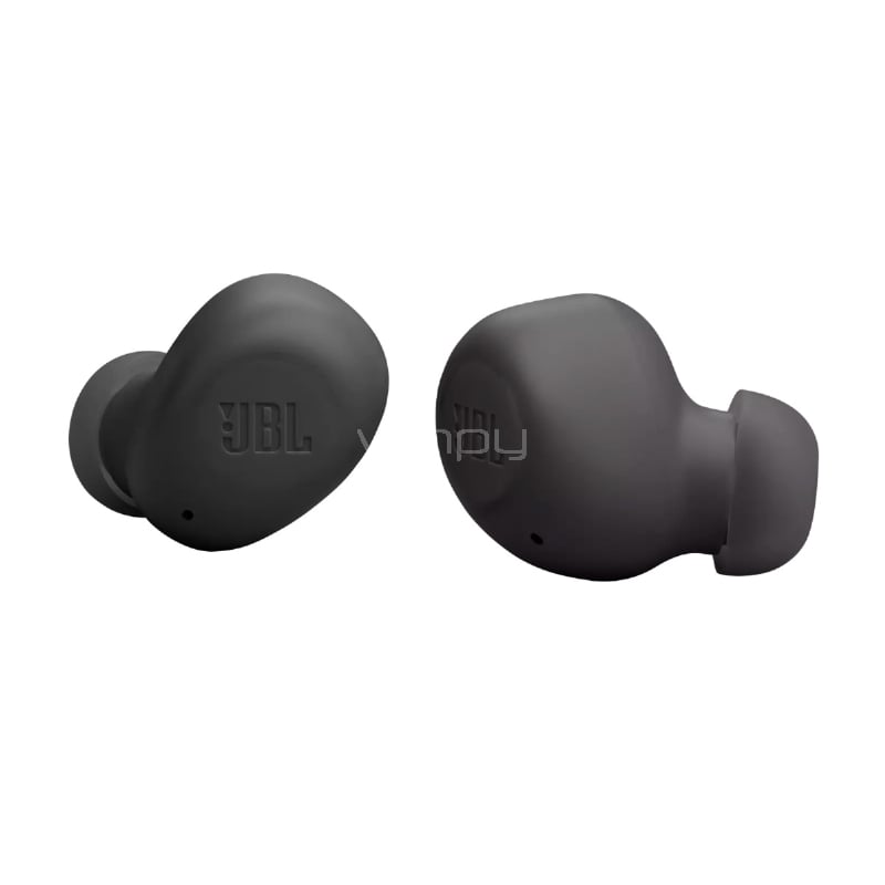 Audífonos Bluetooth JBL Wave Buds (True Wireless, IP54, TalkThru, Negro)