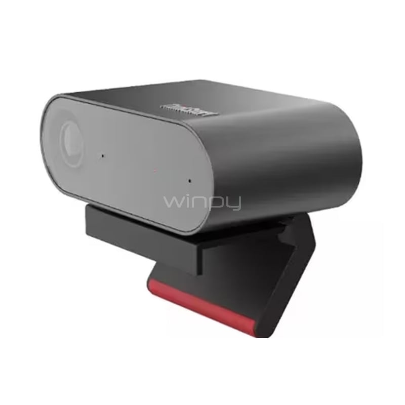 WebCam Lenovo ThinkSmart USB-C (4k/30fps, 1080p/60fps, Negro)