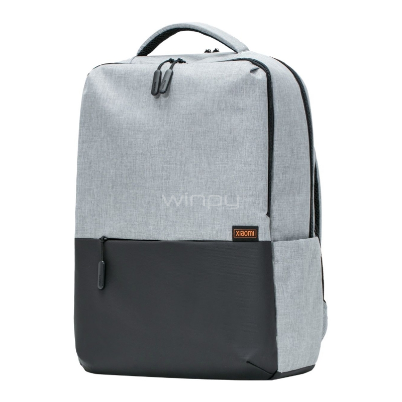 Mochila Xiaomi Commuter para Portátil (hasta 15.6“, Resistente al Agua, Gris Claro)