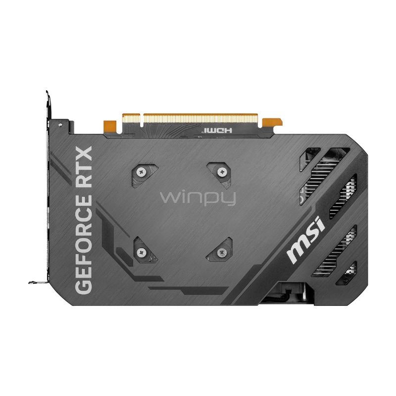 Tarjeta gráfica MSI Geforce RTX 4060 VENTUS 2X BLACK OC de 8GB GDDR6