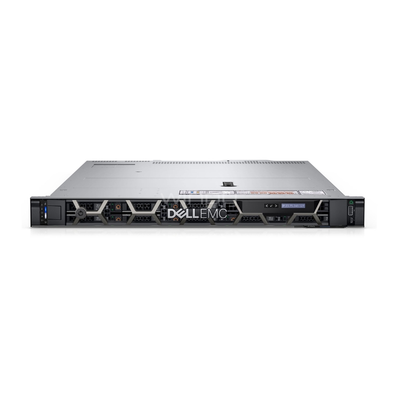 Servidor Dell PowerEdge R450 (Xeon Silver 4309Y, 16GB DDR4, 480GB SSD, Fuente RPS 800W x2, Rack 1U)