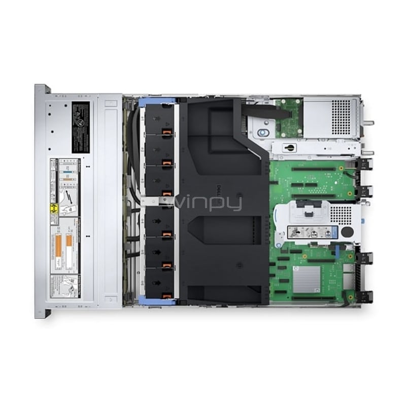 Servidor Dell PowerEdge R750xs (Xeon Silver 4310 x2, 32GB RAM, 480GB SSD, Fuente 1400W, Rack 2U)