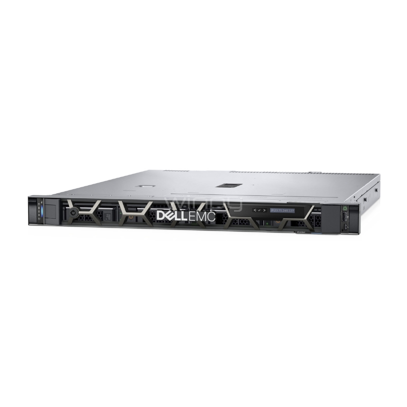 Servidor Dell PowerEdge R250 v1 (Xeon E-2324G, 16GB RAM, 2TB HDD, Fuente 450W, Rack 1U)