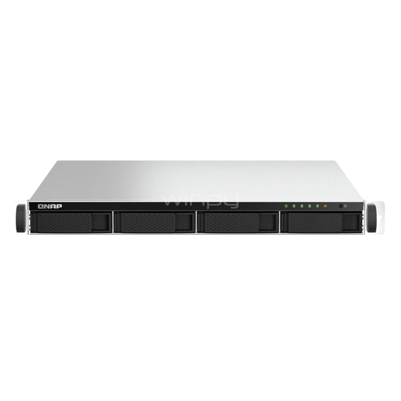 NAS QNAP TS-464U-RP (Celeron N5095, 8GB RAM, 4 Bahías, Rack 1U)