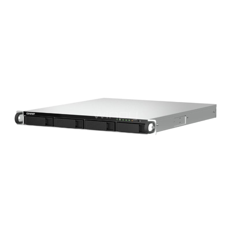 NAS QNAP TS-464U-RP (Celeron N5095, 8GB RAM, 4 Bahías, Rack 1U)