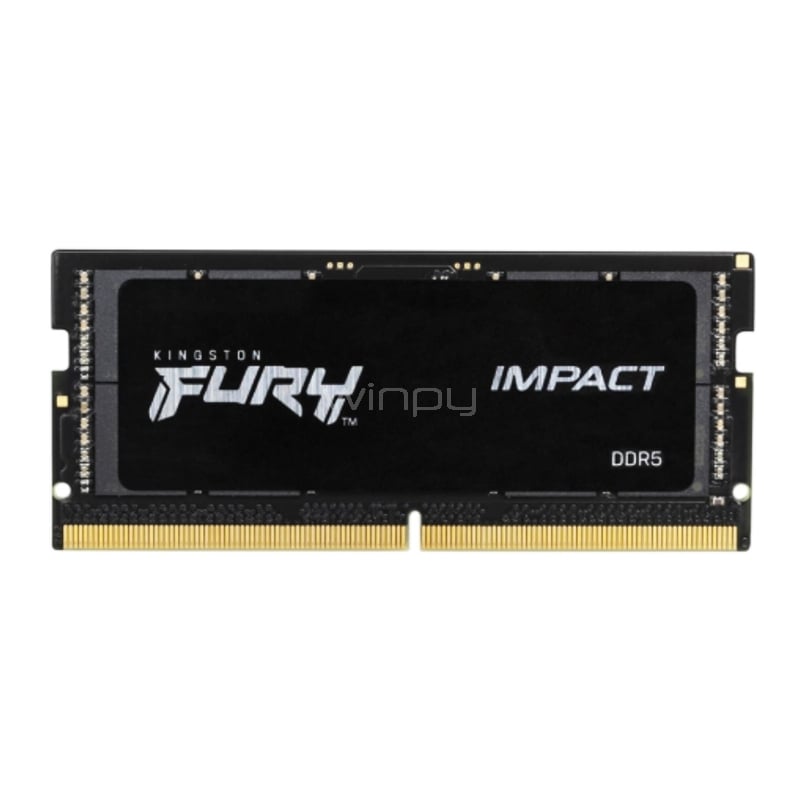 Memoria RAM Kingston Fury Impact de 32GB (DDR5, 4800MHz, CL38