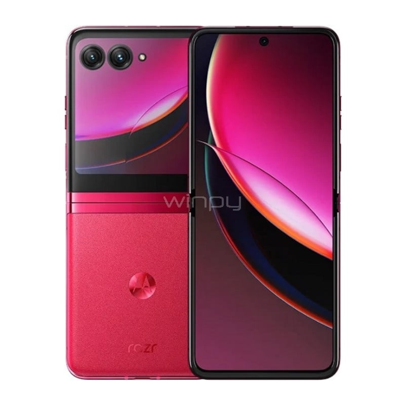 Celular Motorola Razr de 6.2“ (OctaCore, 12GB RAM, 512GB Internos, Magenta Viva)