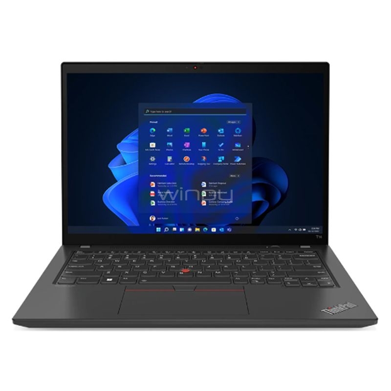 Notebook Lenovo ThinkPad T14 de 14“ (i7-1260P, 16GB RAM, 1TB SSD