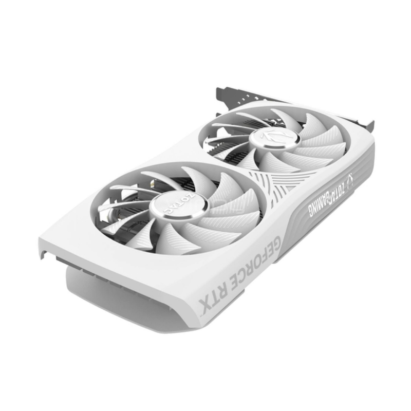Tarjeta de Video Zotac Gaming GeForce RTX 4060 Twin Edge OC de 8GB GDDR6 (White Edition)