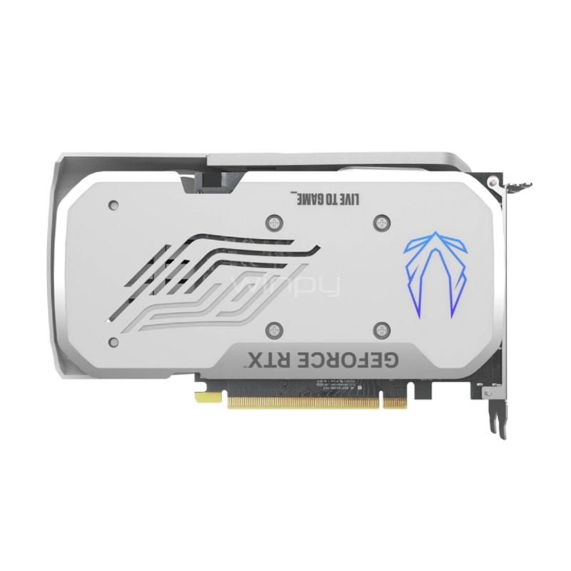 Tarjeta de Video Zotac Gaming GeForce RTX 4060 Twin Edge OC de 8GB GDDR6 (White Edition)