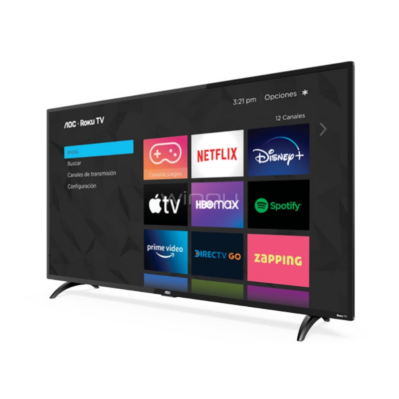 Televisor AOC ROKU de 32“ (LED, HD, HDMI, Dolby Audio)