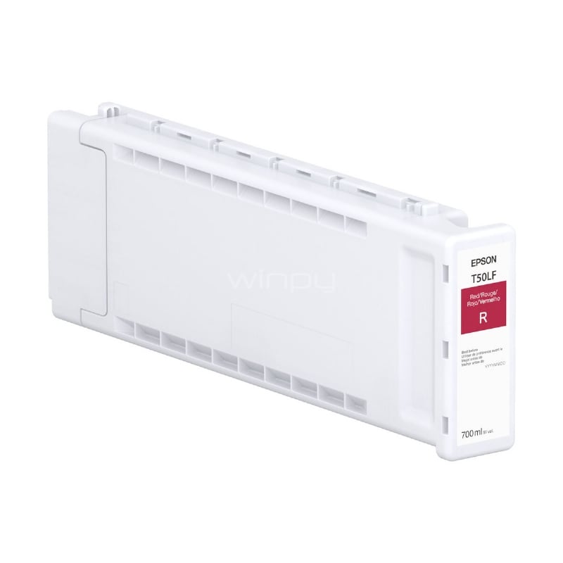 Cartucho de Tinta Epson C13T50LF20 (700 ml, Rojo)