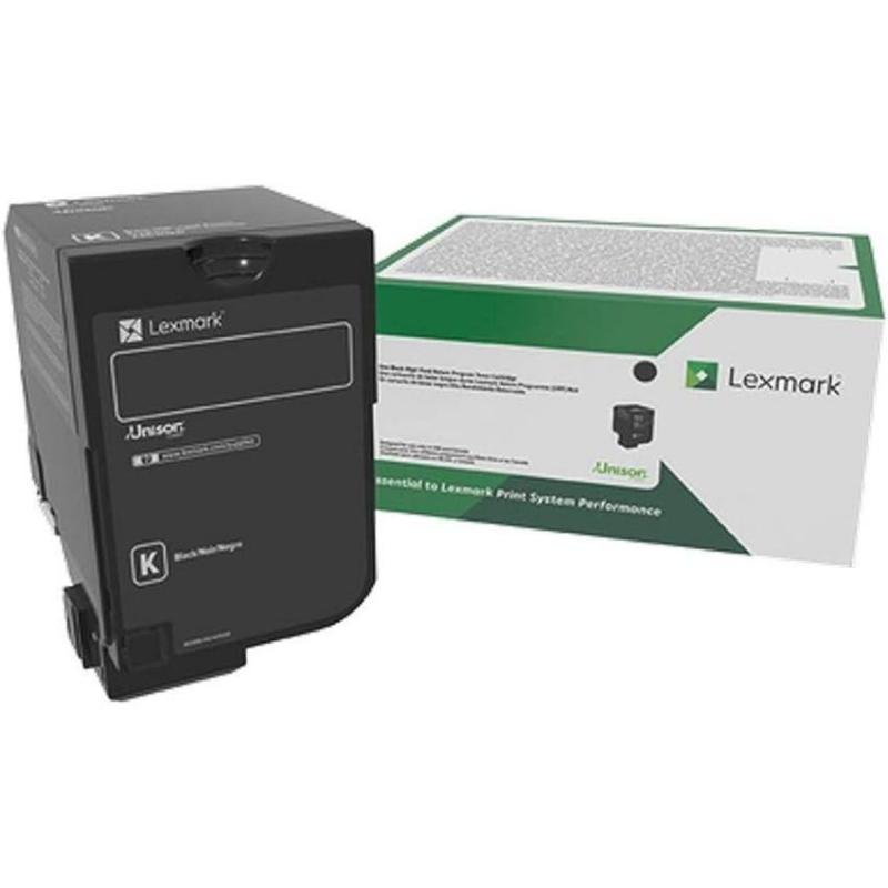 Tóner Lexmark 74C4SK0 (hasta 7k págs, Negro)