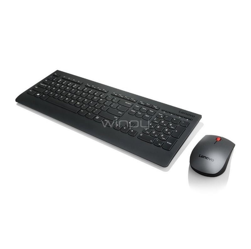 Kit Teclado Mouse Lenovo inalámbrico 4X30H56831