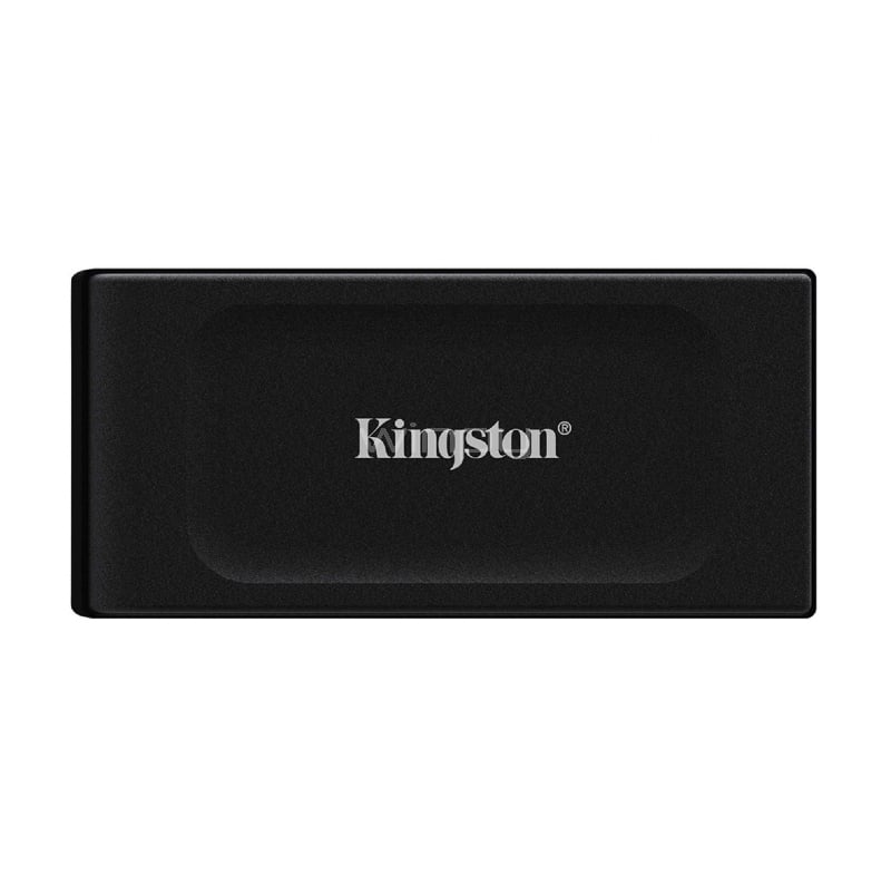 Disco Externo SSD Kingston XS1000 de 2TB (USB 3.2 Gen 2, Negro)