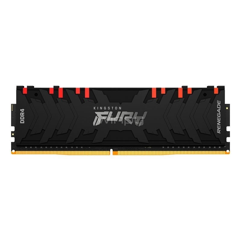 Memoria RAM Kingston Fury Renegade RGB de 32GB (DDR4, 3600MHz, CL18, DIMM)