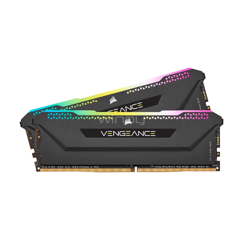 Kit Memoria RAM Corsair Vengeance RGB Pro SL de 16GB