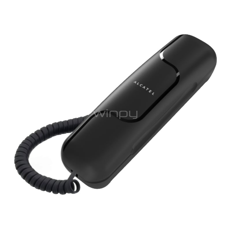 Teléfono Alcatel T06 Góndola (Botones Grandes, Negro)