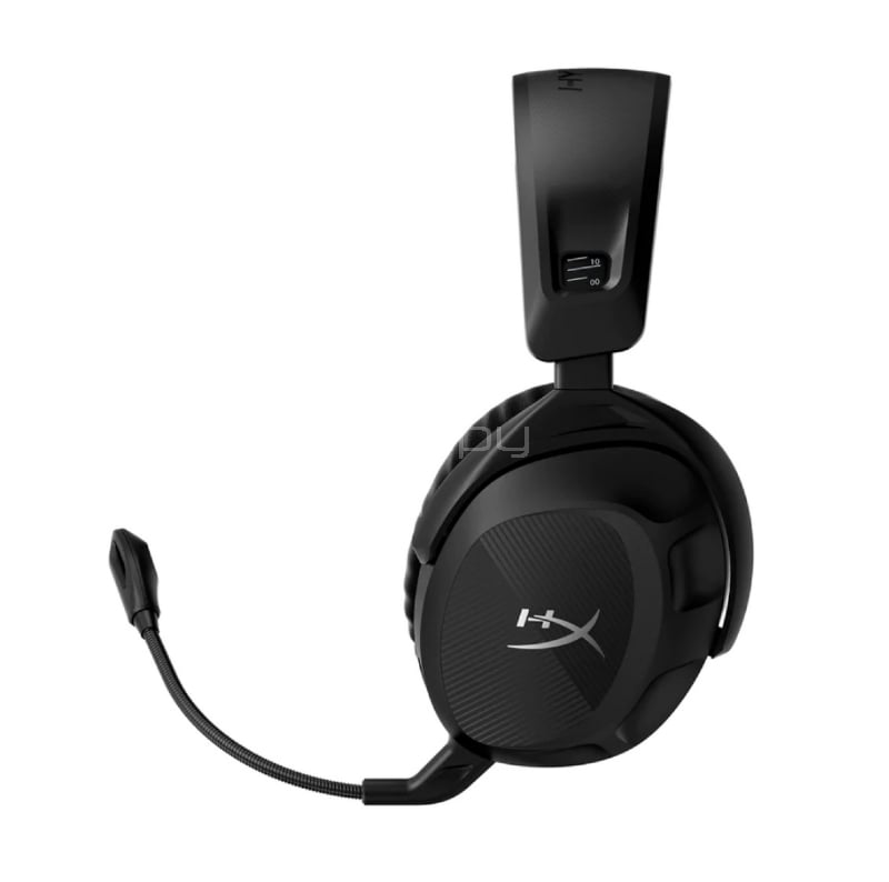 Audífonos Gamer HyperX Cloud Stinger 2 Wireless (Spatial Audio, Dongle USB, Negro)