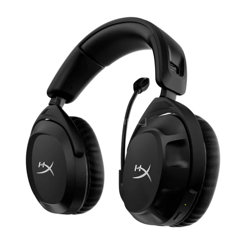 Audífonos Gamer HyperX Cloud Stinger 2 Wireless (Spatial Audio, Dongle USB, Negro)