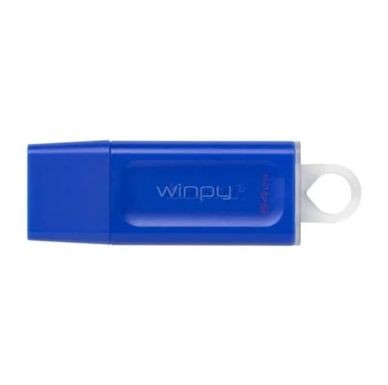 Pendrive Kingston DataTraveler Exodia de 64GB (USB 3.2, Azul)