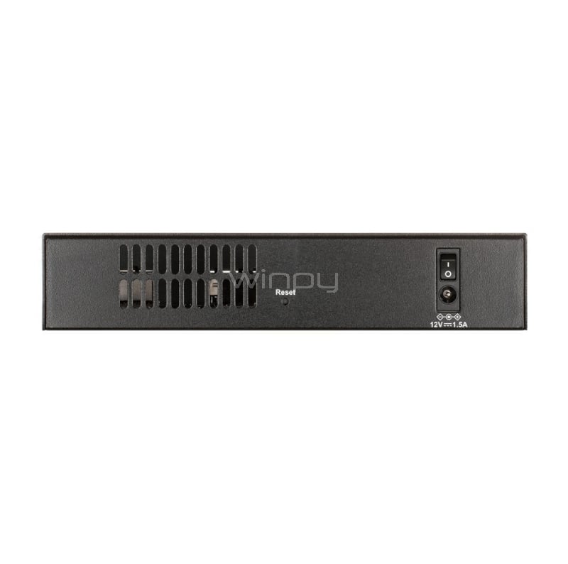 Router VPN D-Link DSR-250V2 de 5 Puertos (Gigabit LAN/WAN, Firewall, SSL/TLS)