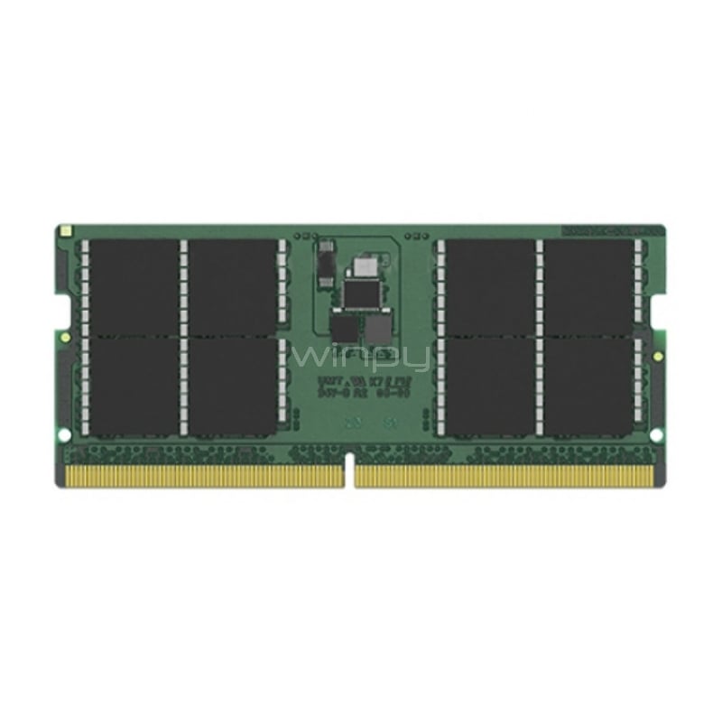 Memoria RAM Kingston de 32GB (DDR5, 5600MHz, CL46, Non-ECC, SODIMM)