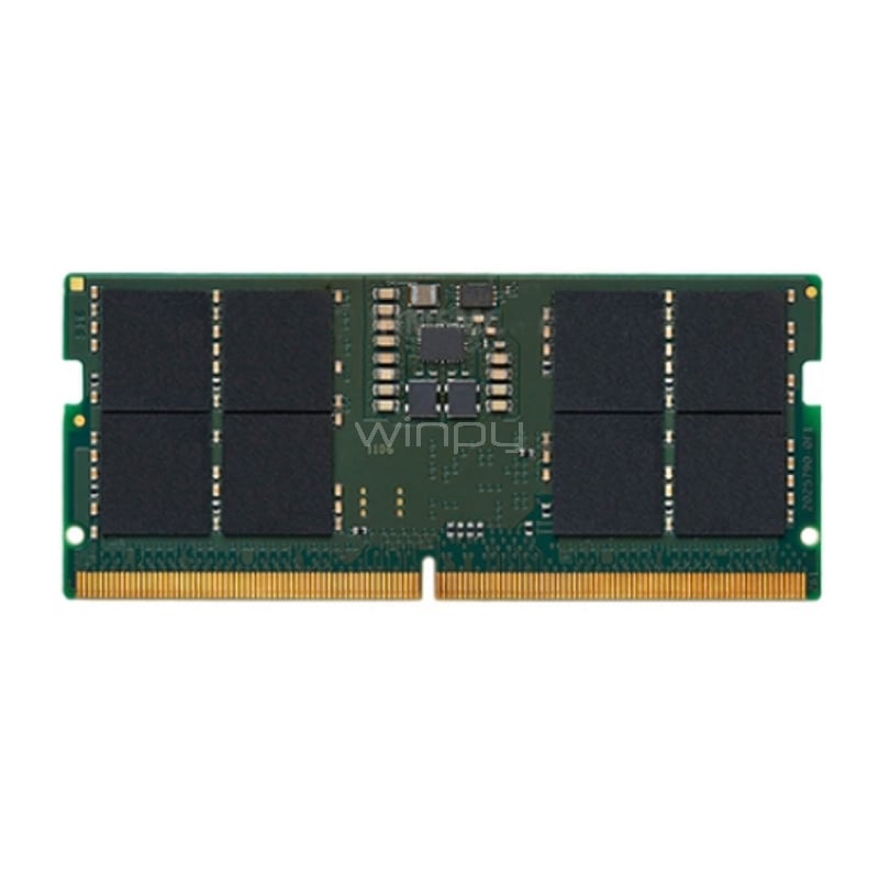 Memoria RAM Kingston de 16GB (DDR5, 5600MHz, CL46, 1.1V, SODIMM)