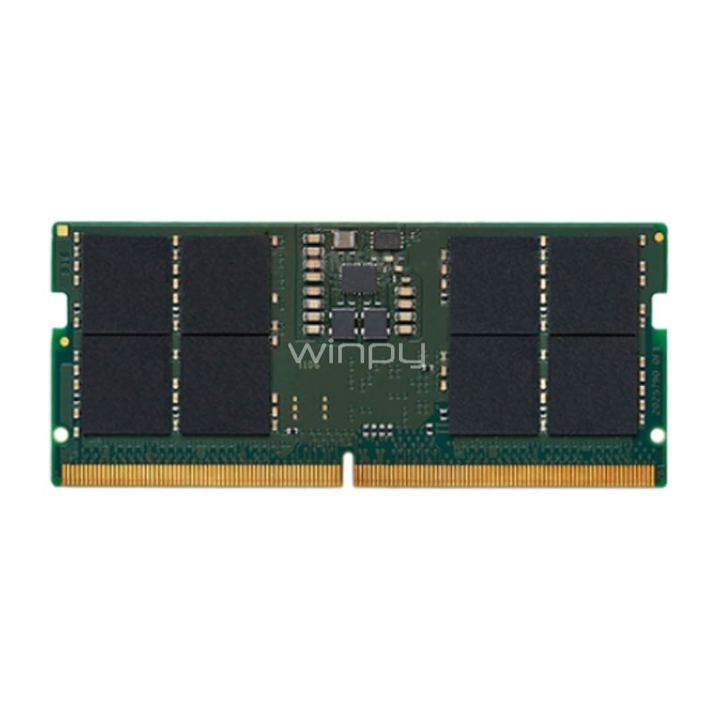 Memoria RAM Kingston de 16GB (DDR5, 5200MHz, CL42, 1.1V, SODIMM)