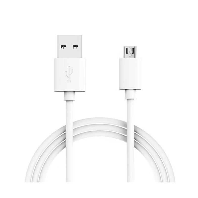Cable micro USB Samsung para Galaxy S3/S4/ Note 2 (USB 2.0, Blanco)