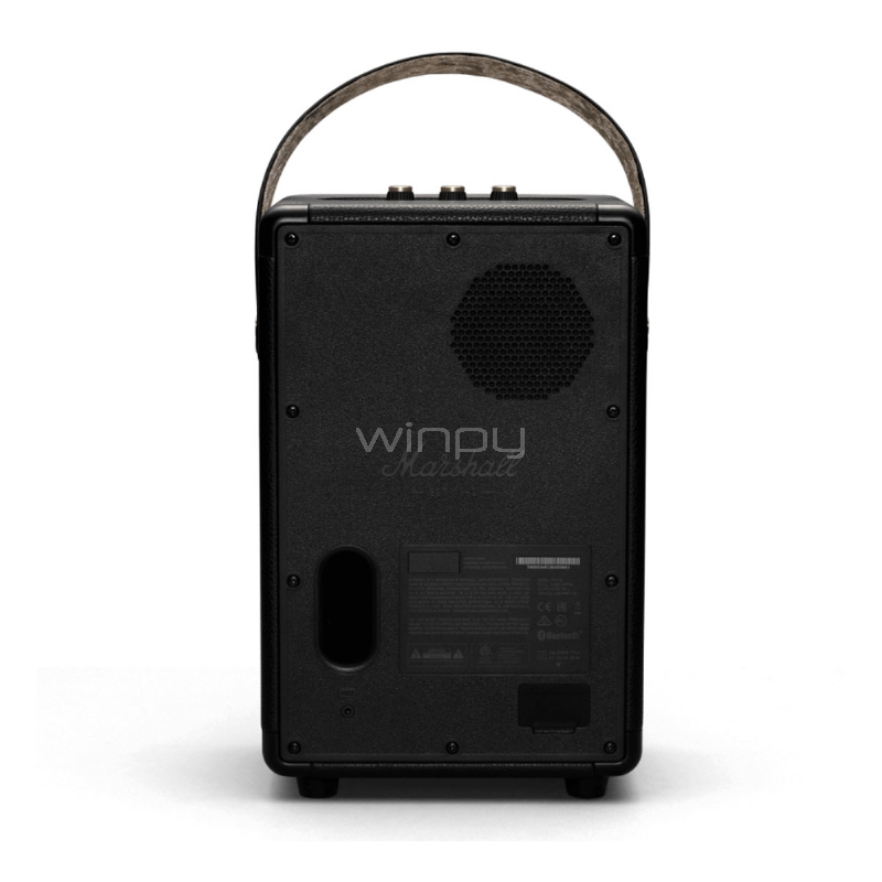 Parlante Bluetooth Marshall Tufton (40W, IPX2, Black and Brass)
