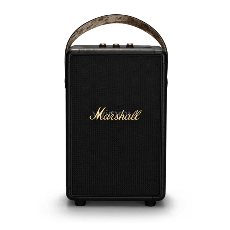 Parlante Bluetooth Marshall Tufton (40W, IPX2, Black and Brass)