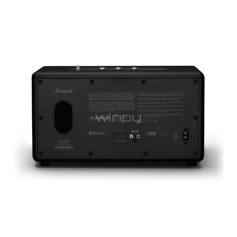 Parlante Bluetooth Marshall Stanmore III (50W, IPX2, Negro)
