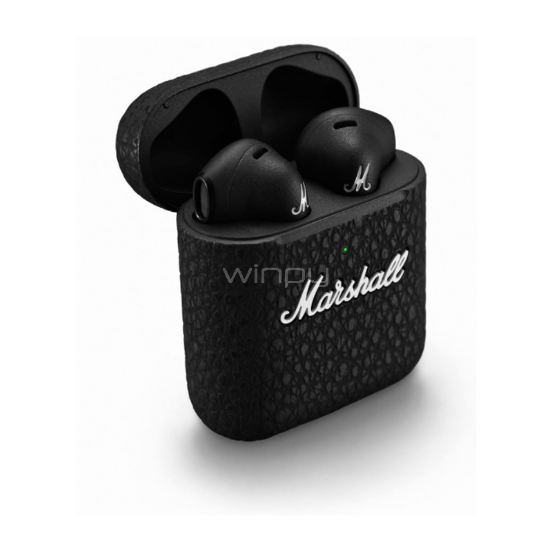 Audífonos Bluetooth Marshal Minor III (True Wireless, IPX4, Negro)