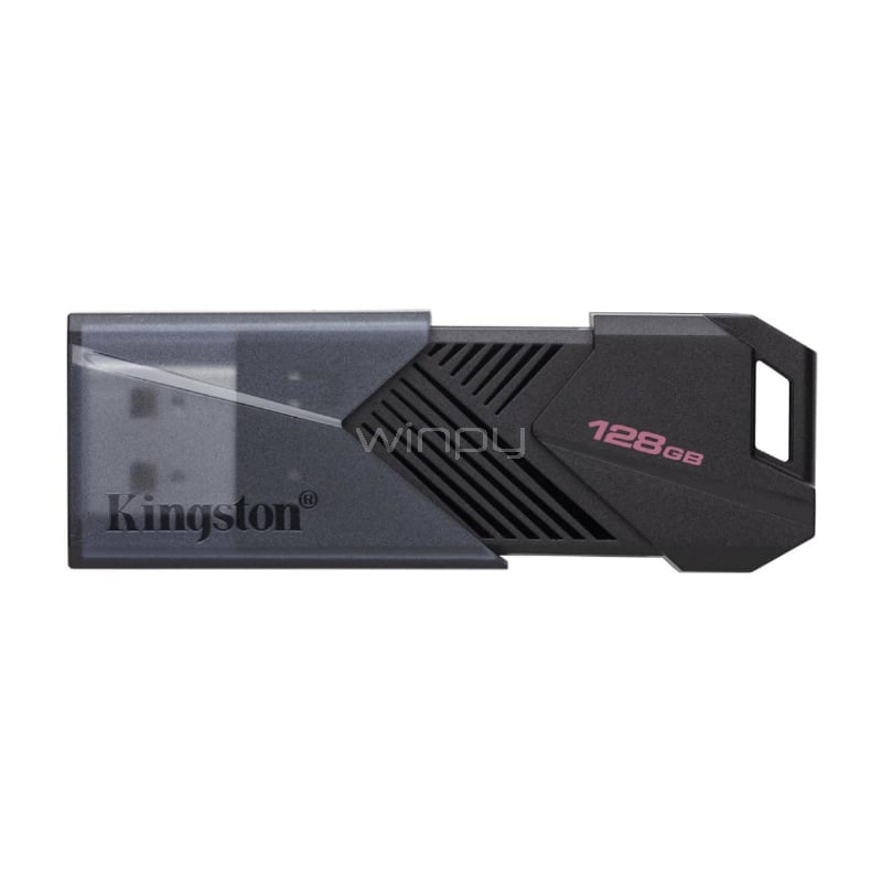 Pendrive Kingston DataTraveler Exodia Onyx de 128GB (USB 3.2, Negro)