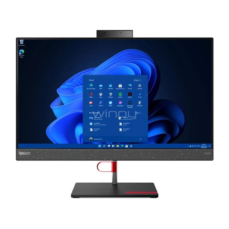 All in One Lenovo ThinkCentre Neo 50a de 24“ (i5-12450H, 16GB RAM, 512GB SSD, Win11 Pro)