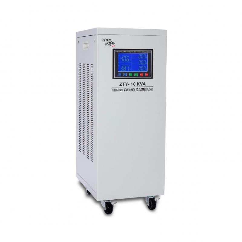 Estabilizador de Voltaje Enersafe de 10 kVA (Trifásico, Motor Servo)