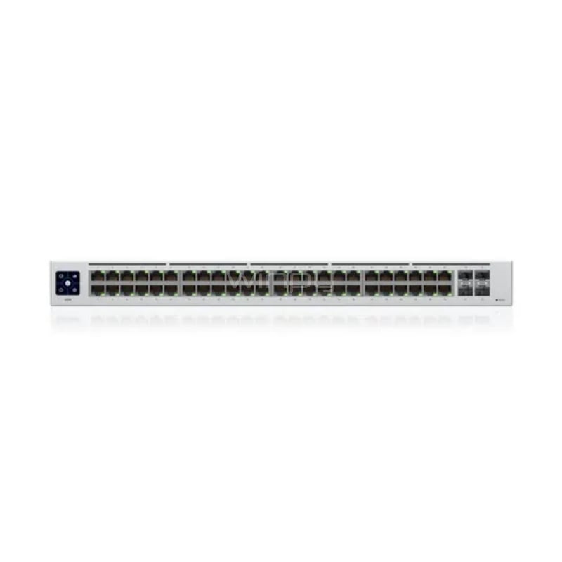 Switch Ubiquiti UniFi de 48 Puertos (Gestionado, SFP, 52 Gbps)