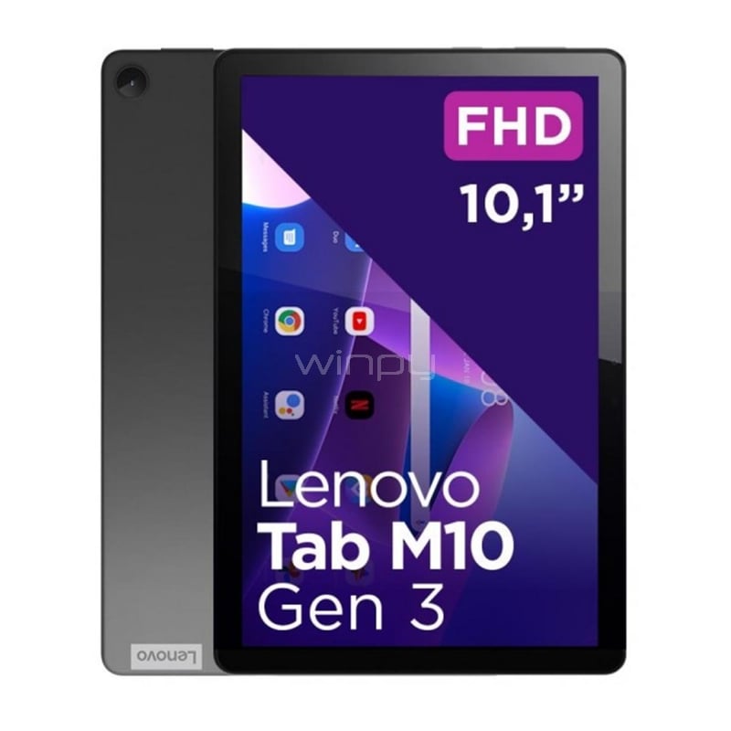 Tablet Lenovo Tab M10 3 Gen de 10.1“ (OctaCore, 4GB RAM, 64GB Internos, Storm grey)