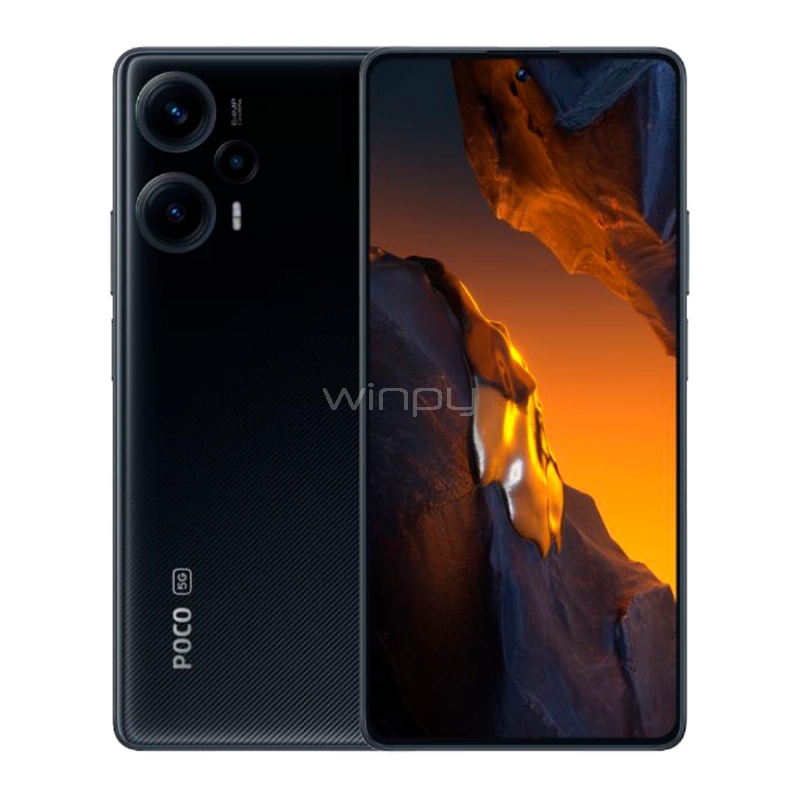 Celular Xiaomi Poco F5 EU de 6.67“ (OctaCore, 12GB RAM, 256GB Internos, Black)