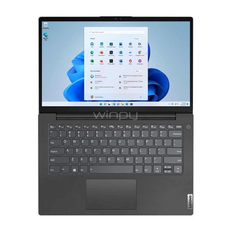 Notebook Lenovo V14 de 14“ (i3-1215U, 8GB DDR4, 256GB SSD, Win11)