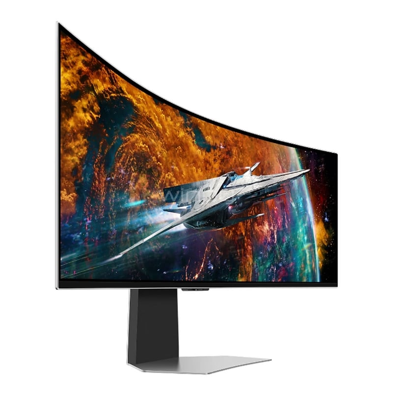 Monitor Gamer Samsung Odyssey OLED G9 de 49“ Curvo (OLED, 0.03ms, 240Hz, HDR10+, dPort/HDMI/Wi-Fi, FreeSync)