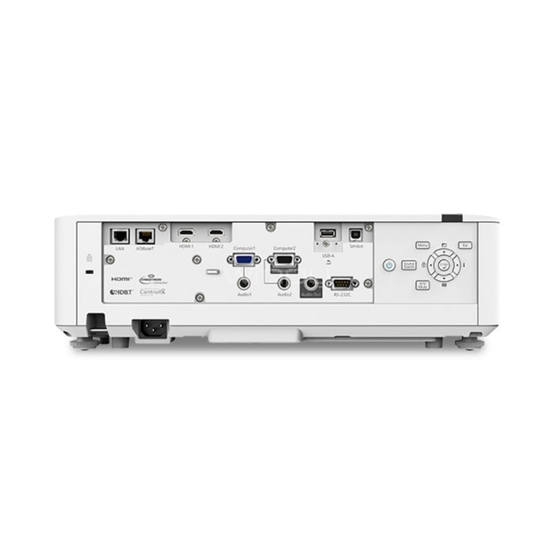 Proyector Epson PowerLite L520W Láser (3LCD, WXGA, 5.200 Lúmenes, HDMI+VGA)