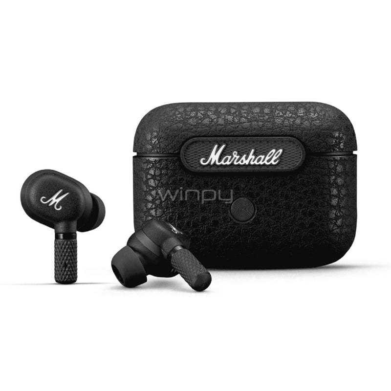 Audífonos Bluetooth Marshal Motif A.N.C. (Controles táctiles, IPX5, Negro)