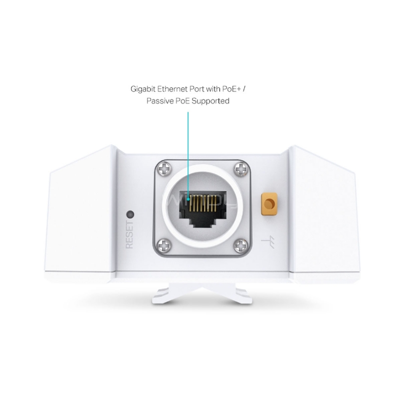 Punto de Acceso TP-Link EAP650 Outdoor (AX3000, WiFi 6, Doble Banda, 3.0Gbps, PoE+, IP67)