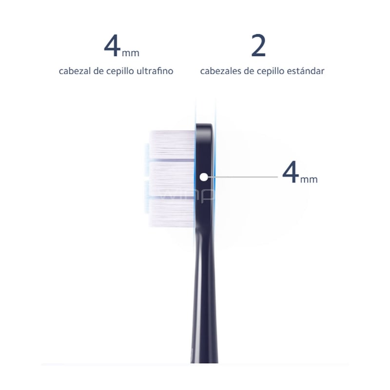 Cepillo de Dientes Eléctrico Xiaomi Mi T700 (Pantalla LED, Carga inalámbrica, IPX7)