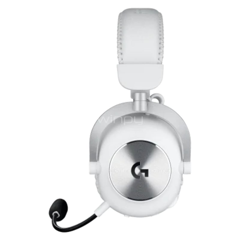 Audífonos Gamer Logitech G PRO X 2 LIGHTSPEED (Dongle USB/Jack 3.5mm, Blanco)