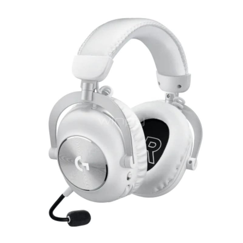 Audífonos Gamer Logitech G PRO X 2 LIGHTSPEED (Dongle USB/Jack 3.5mm, Blanco)